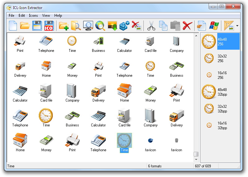 ICL-Icon Extractor v5.10 英文正式版(ICL的圖標提取軟體)