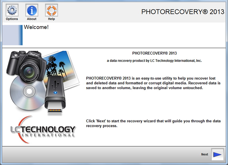 LC Technology Photorecovery 2013 Professional v5.0.8.2 英文正式版(圖片恢復軟體)