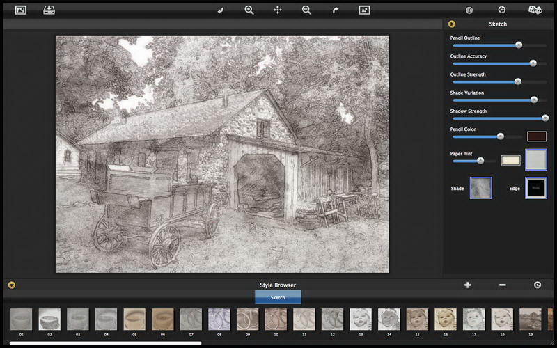 JixiPix Artista Sketch v2.0 英文正式版(圖像編輯應用軟體)