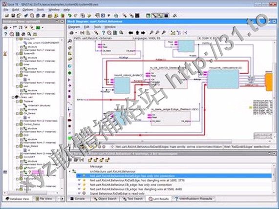 EHDL Works HDL Design Entry EASE v8.2.R3 for Windows 英文正式版(圖形和文字組合的設計軟體)