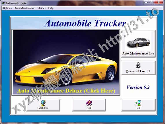 Reg Software Automobile Tracker v7.0 英文正式版(汽車養護軟體)