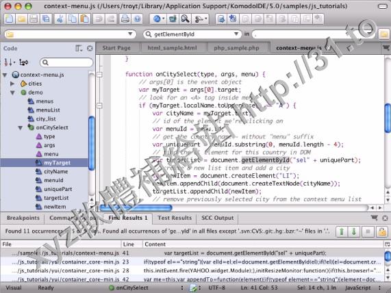 ActiveState Komodo IDE v8.0.0.77688 for Windows 英文正式版(程式開發軟體)