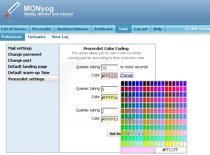 Webyog MONyog Ultimate v5.6.1 Windows 英文正式版(MySQL數據庫管理員管理軟體)