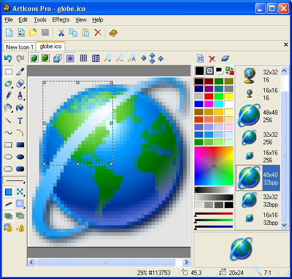Aha-Soft ArtIcons Pro v5.43 英文正式版(Windows高級圖標軟體)