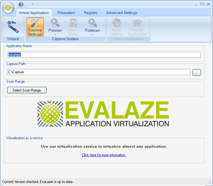 Evalaze Commercial Edition v2.2.1.1 英文正式版(應用程序虛擬化軟體)