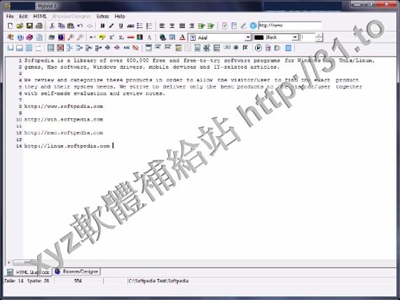Hybrid L v5.2.0.1 Bilanguage 英文正式版(代碼編輯器軟體)