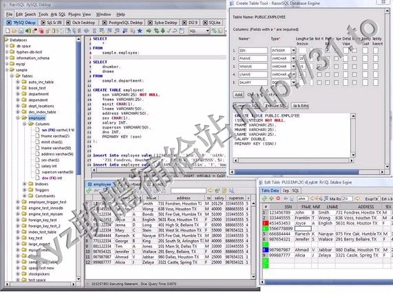 Richardson Software RazorSQL v6.3.14 x86 英文正式版(SQL查詢軟體)