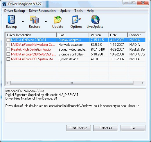 GoldSolution Software Driver Magician v3.9 英文正式版(驅動程式備份軟體)