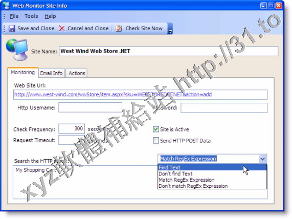 West Wind Web Monitor v3.44 英文正式版(網站訪客記錄統計分析軟體)