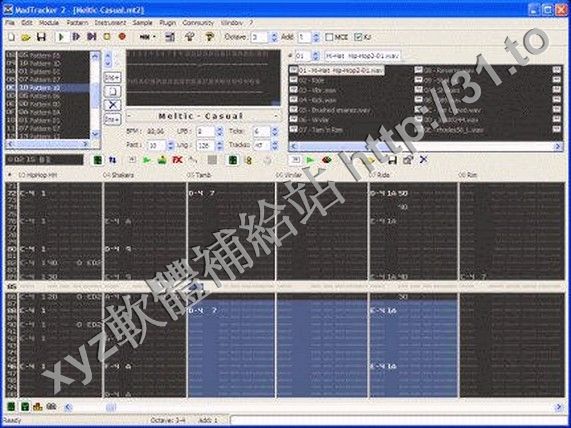 MadTracker Professional v2.6.1 英文正式版(不同於傳統概念的音序器軟體)