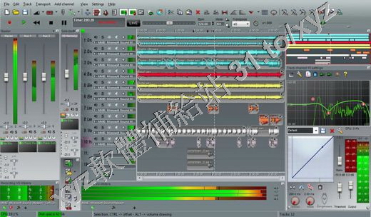 FASoft n-Track Studio v7.03 英文正式版(混音音軌合成器軟體)