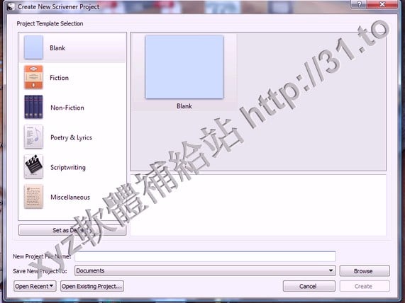 Literature and Latte Ltd Scrivener v1.5.3.0 英文正式版(寫作軟體)