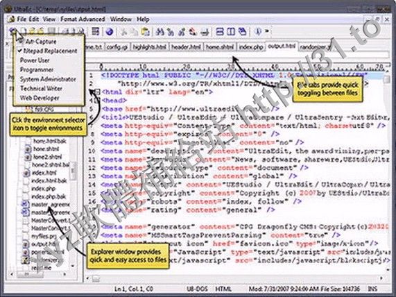 IDM UltraEdit Portable v21.30.0.1005 英文正式版((文字編輯軟體)