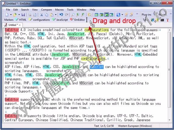 Emurasoft EmEditor Professional v14.7.1 x64 英文正式版(文字編輯器軟體)