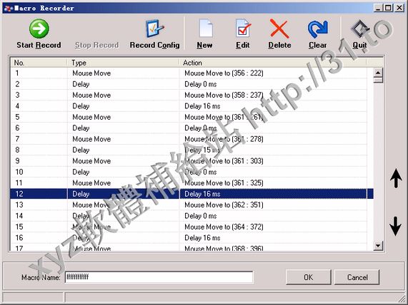 Advanced Mouse Auto Clicker Mouse Macro Recorder v2.5 英文正式版(鼠標宏錄製軟體)