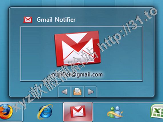 Gmail Notifier Pro v5.2.4 Portable 英文正式版(任務欄提示軟體)