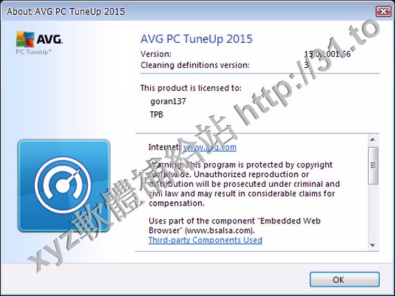 AVG PC TuneUp 2015 v15.0.1001.105 英文正式版(系統優化軟體)