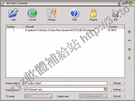 Ether Software My Video Converter v1.5.22 英文正式版(轉換媒體格式軟體)