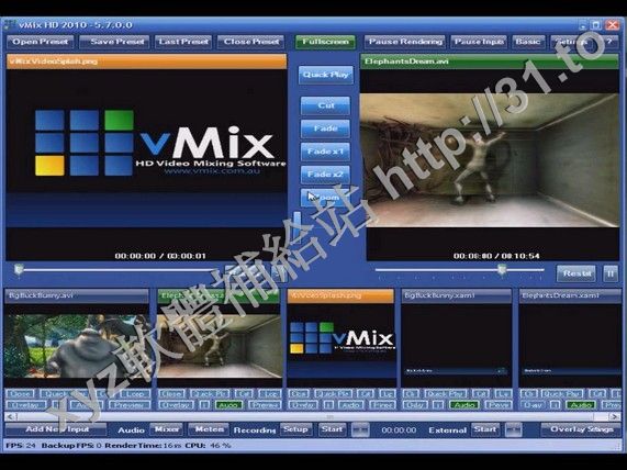StudioCoast VMix HD Pro v9.0.0.124 REPACK 英文正式版(高清直播視頻軟體)